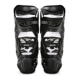 BELA SPEEDO 2.0 Botas De Moto Couro Preto Branco