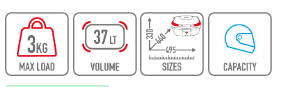 GIVI ML B37 BLADE Suitcase for Black Motorcycle 37 L – 2 – Maximomoto PT