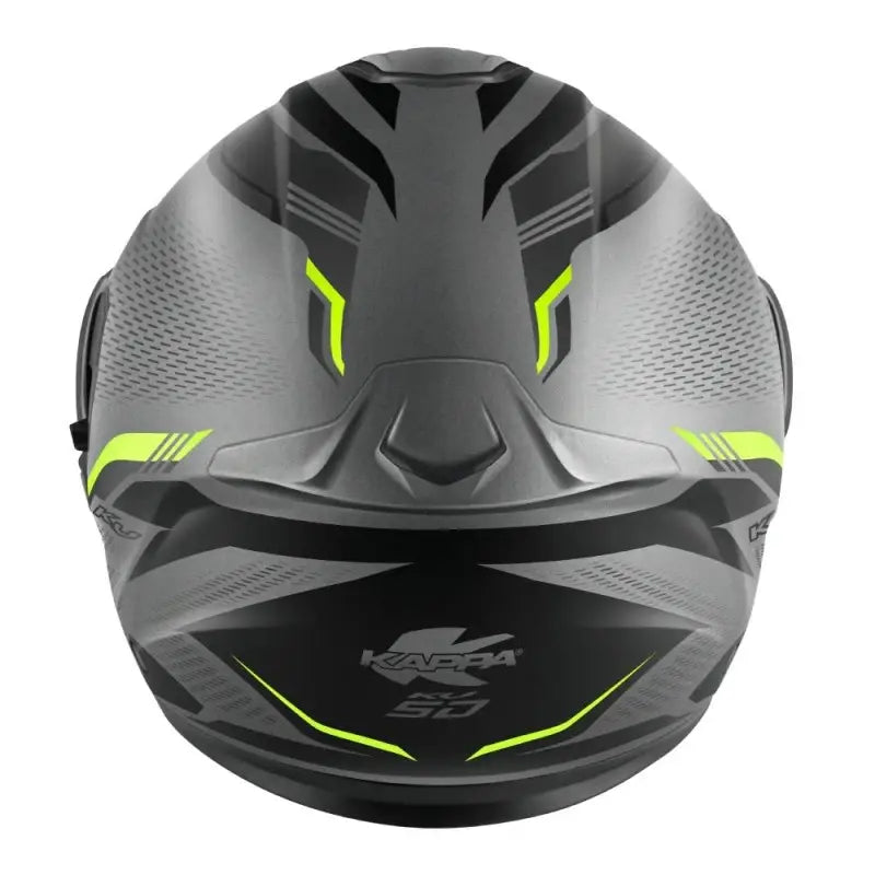 KAPPA CASCO KV50 ESCALADE MODULAR TITANIO MATE AMARILLO – 4 – Maximomoto PT