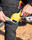 BELA ROSEKIN Denim Jeans Moto Senhora Calcas CE Vaquero Preto