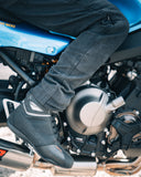 BELA STROKE VAQUERO Denim Moto Calcas Preto 32L Inseam