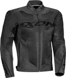 IXON DRACO Hombre Moto Textil Chaqueta Negro