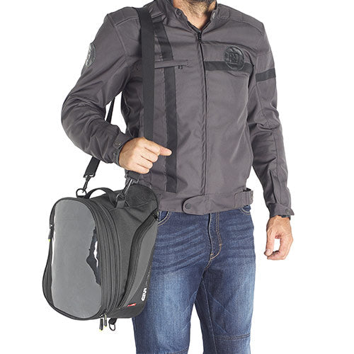 Givi EA143 Motorcycle Tank Bag, Black, 21-27 Liters – 5 – Maximomoto PT