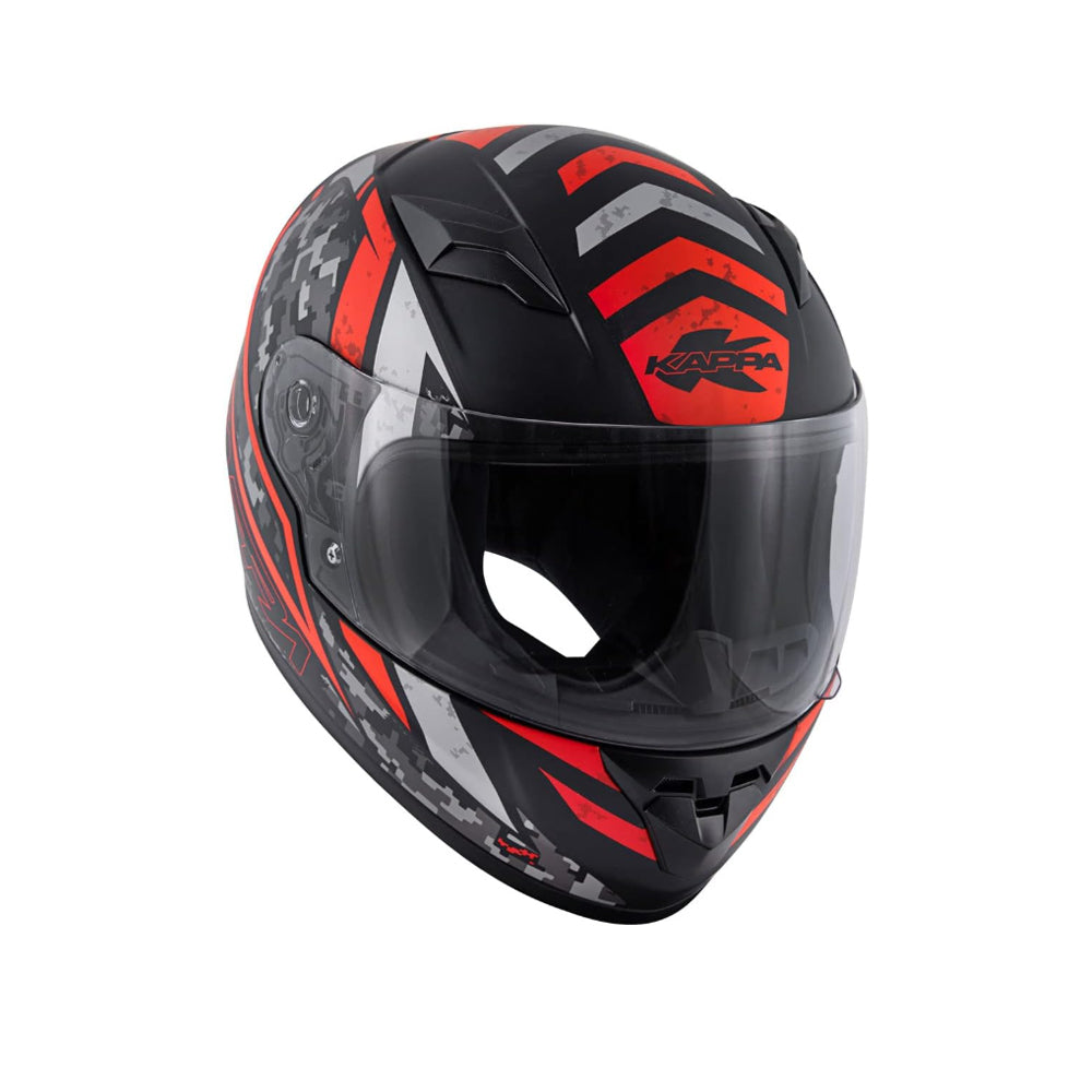 KAPPA KJ04 JÚNIOR INTEGRAL MOTOCICLISTA CAPACETE NEGRO MT ROJO – 2 – Maximomoto PT