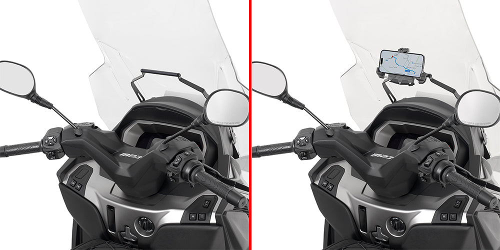 GIVI FB5619 SOPORTE BARRA PIAGGIO MP3 HPE 400 SPORT-530 – 1 – Maximomoto PT