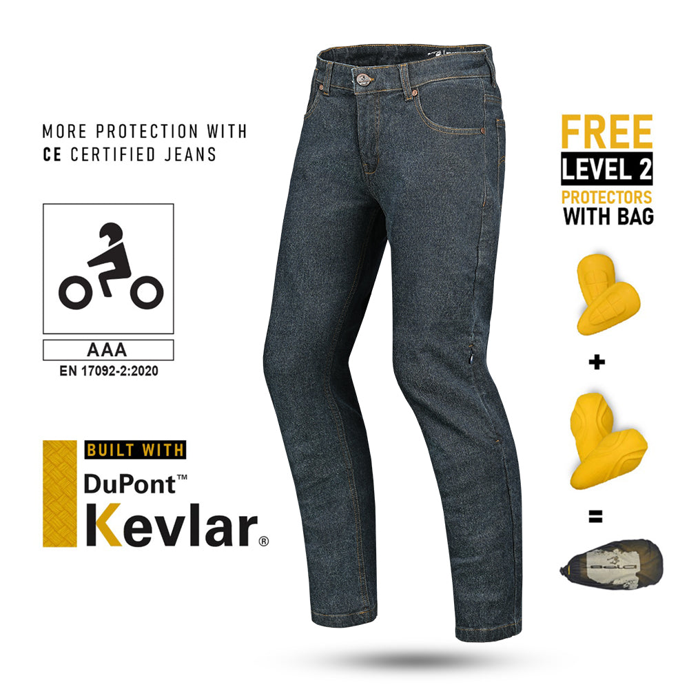 BELA SPEED SLIM FIT JEANS Moto Calças Azul 30L