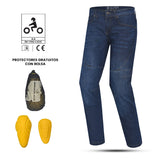 BELA ROCKER VAQUERO CE Approved AA Moto Calcas Azul