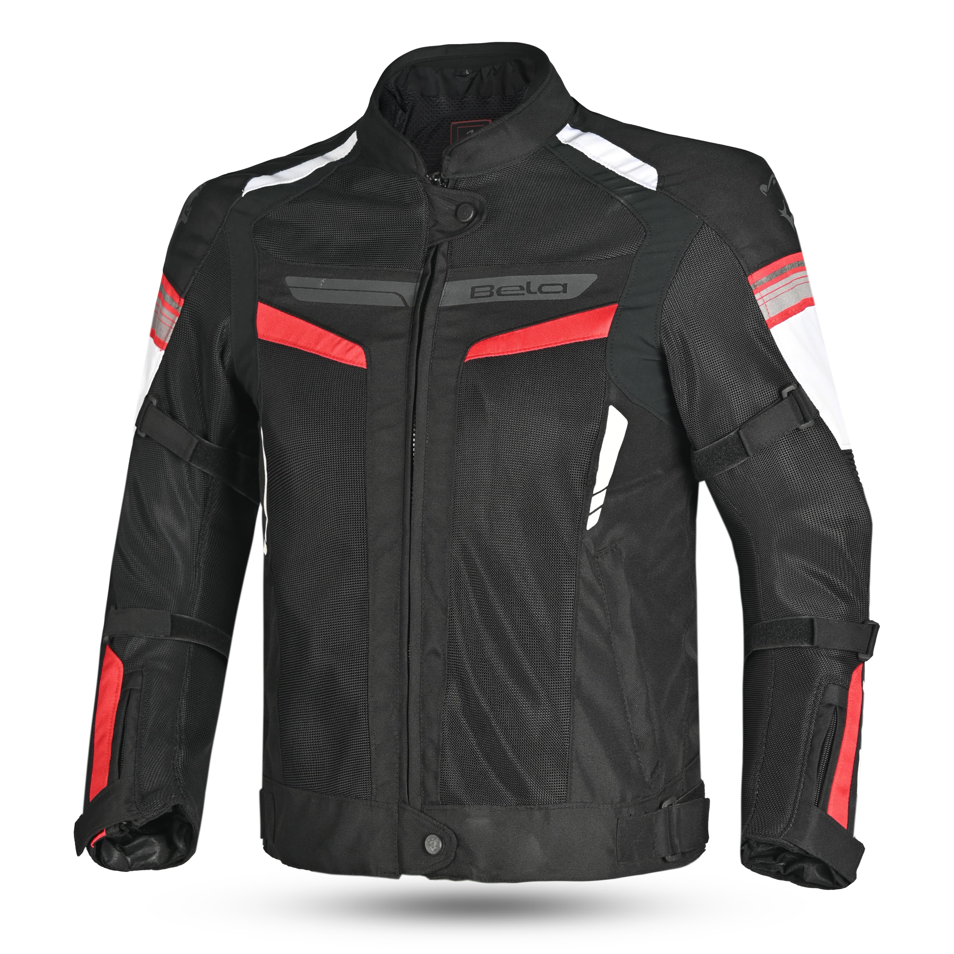 BELA SPRINTER Moto Textil Casaco Preto Vermelho