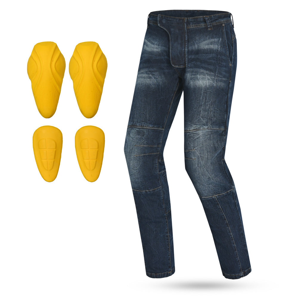 BELA PARKER CE Approved AA Moto Calcas Azul
