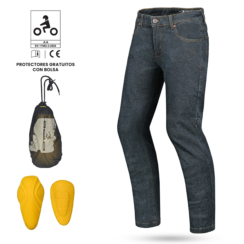 BELA SPEED SLIM FIT JEANS Moto Calças Azul 30L