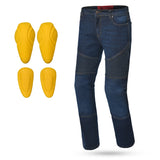 BELA URBAN Denim Jeans Moto Senhora Calcas Oscura Azul