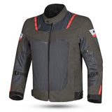 R-TECH - casacos Textil Spiral Mesh Arena/Gris/Rojo