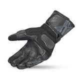 BELA LEMOX Moto Couro Luvas Preto