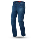 BELA TOUGH RIDER Denim Jeans Moto Calças Aleatório Azul 34L
