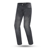 BELA ROCKER Denim Jeans Moto Calças Preto 30L Inseam