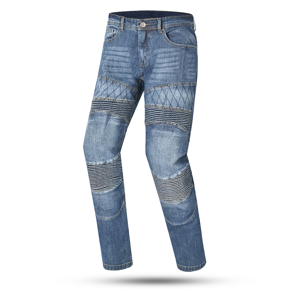 R-TECH CASTEL CE Approved AA jeans Moto Calças Azul