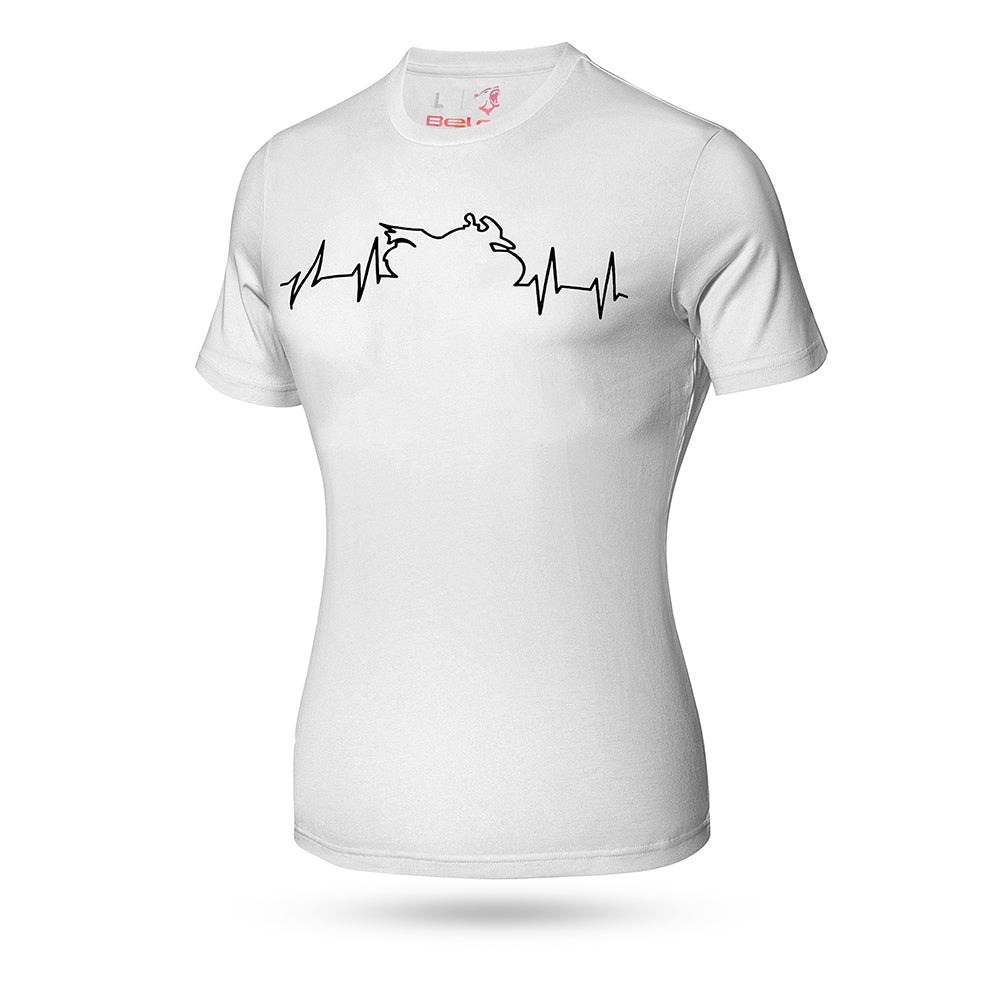 BELA Round Neck White Women's T-Shirt – 1 – Maximomoto PT
