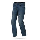 BELA DRIFTER Moto Jeans Calcas Tint Azul Cinza 34L