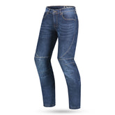 BELA ROCKER Vaquero Jeans CE Approved AA Moto Calcas Azul Inseam 34L