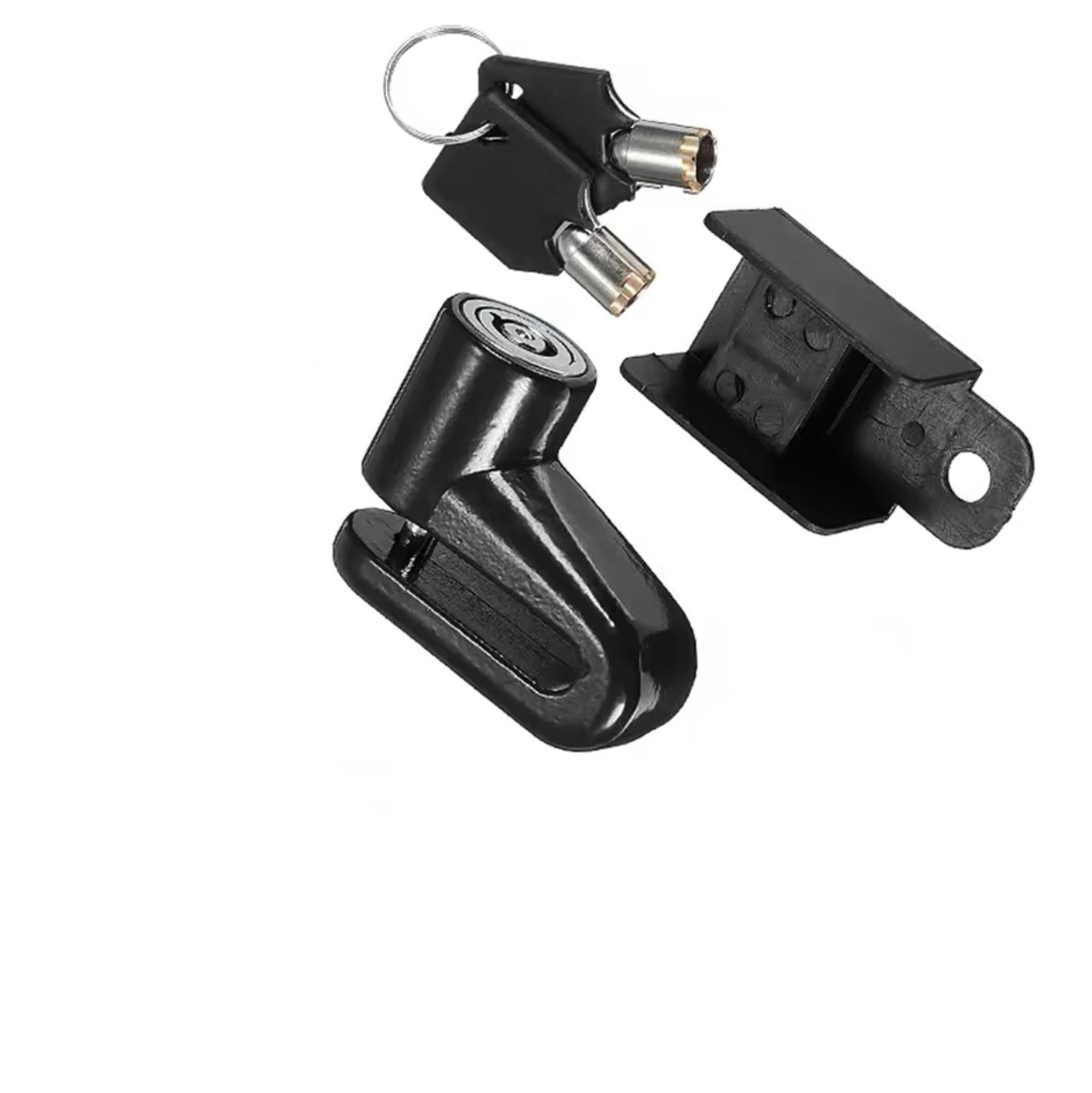 SHUA Cadeado Disco Anti Roubo Moto Preto