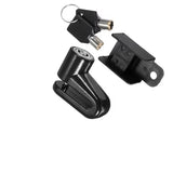 SHUA Cadeado Disco Anti Roubo Moto Preto