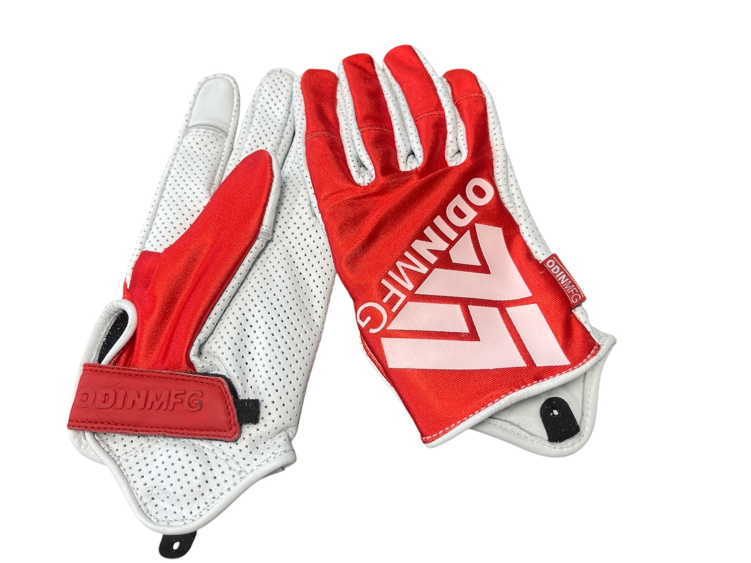 TROJAN SMX-BOLD GUANTES ROJO/BLANCO