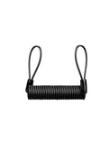 SHUA Cable Espiral De Moto 150 CM Negro - SECURTEX MOTOR S.L (t/a MaximoMoto)