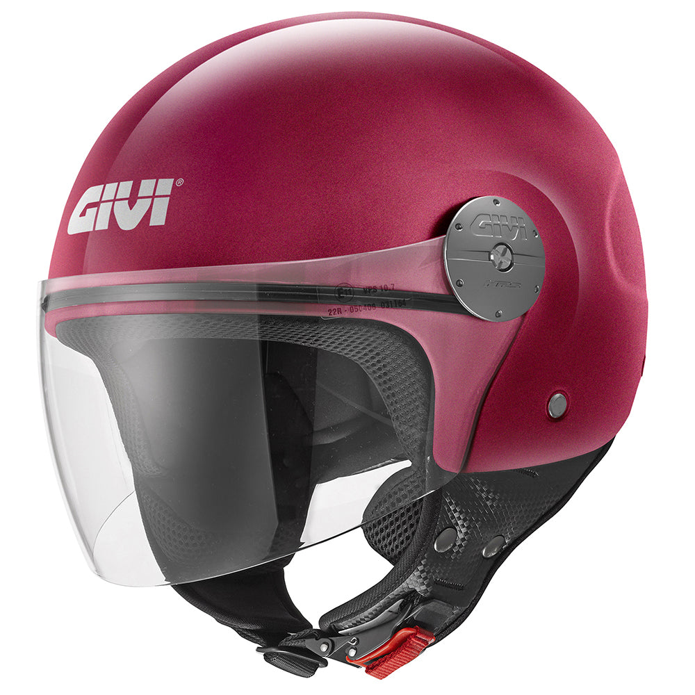 GIVI 10.7 MINI-J TOURING MOTORCYCLE DEMI-JET HELMET R366 – 1 – Maximomoto PT