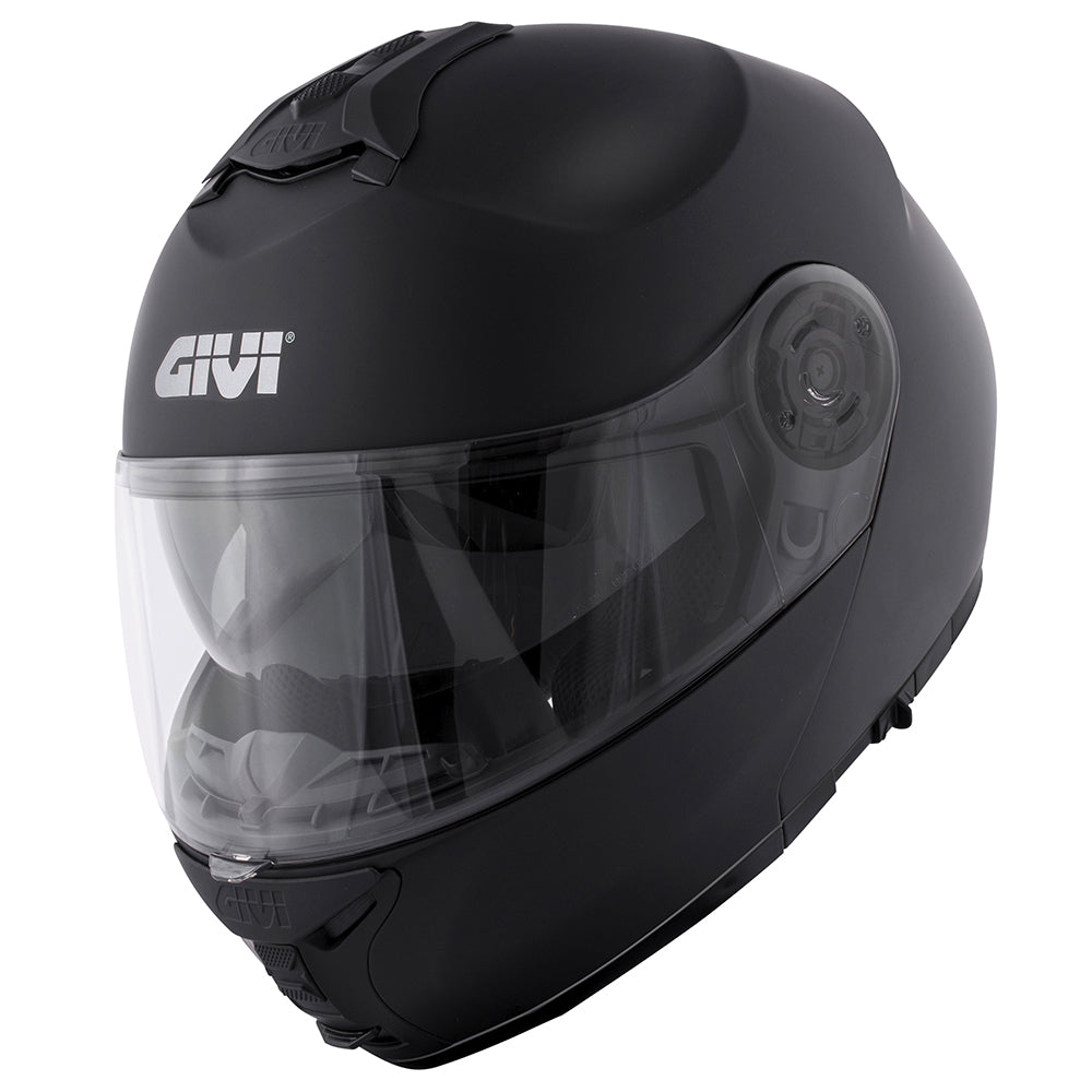 GIVI X.21 EVO SOLID MOTORCYCLE MODULAR HELMET MATTE BLACK – 1 – Maximomoto PT