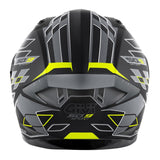 GIVI 50.9 ASSAULT MOTO CAPACETE INTEGRAL PRETO CINZENTO AMARELO