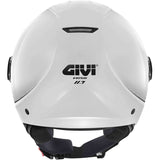 GIVI 11.7 SOLID B910 MOTO CAPACETE ABERTO BRANCO