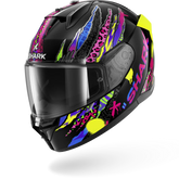 SHARK D-SKWAL 3 Moto Integral Capacete Preto Violeta Amarelo – Maximomoto PT