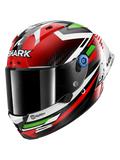 SHARK CASCO AERON-GP FIM RACING #1 FIRSTLAP Carbono Rojo Verde