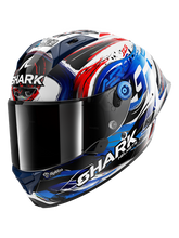 SHARK CASCO AERON-GP FIM RACING #1 FIRMA ZARCO REPLICA Blanco Negro Azul – Maximomoto PT