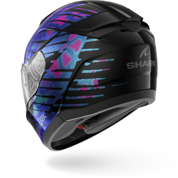 SHARK RIDILL 2 REPTAIA Moto Integral Capacete Preto Glitter Violeta – 2 – Maximomoto PT