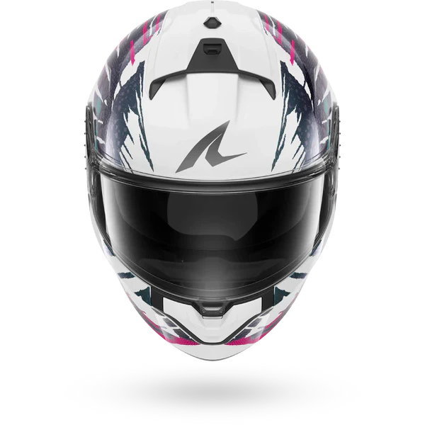 SHARK RIDILL 2 REPTAIA Casco De Moto Blanco Violeta Cameleon – 3 – Maximomoto PT