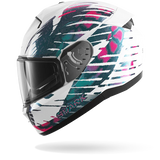 SHARK RIDILL 2 REPTAIA Casco De Moto Blanco Violeta Cameleon