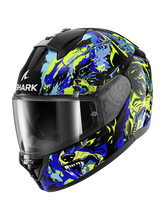 Shark Integral Shell Ridill 2 Raging Beast Black Blue Green – Maximomoto PT