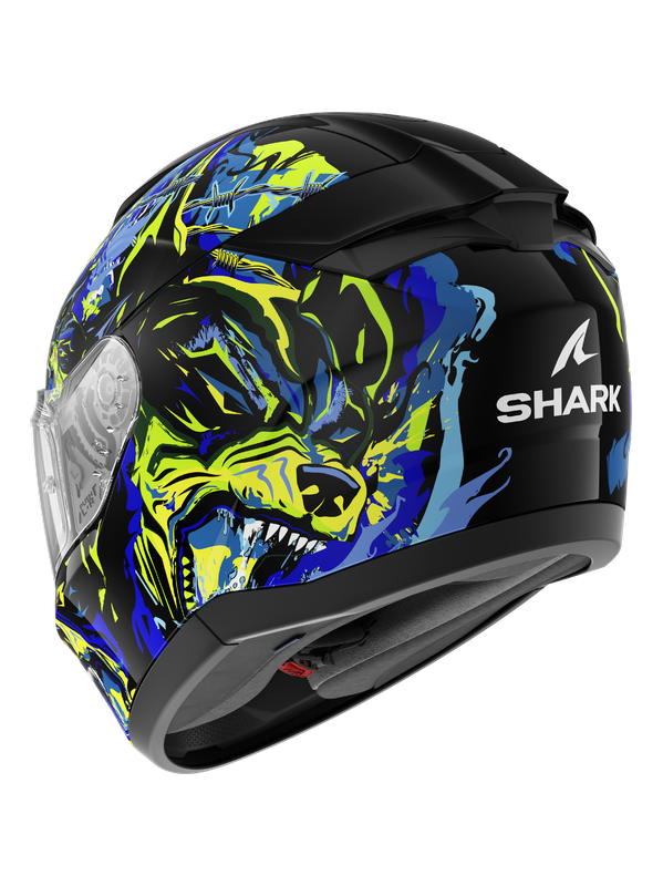 Shark Integral Shell Ridill 2 Raging Beast Black Blue Green – 3 – Maximomoto PT
