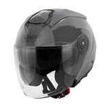 GIVI X25 Solid Casco Jet Para Moto Urbana Gris