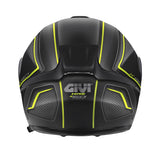 GIVI X50 HGBY HOLOGRAM MOTO DE FIBRA DE VIDRO CAPACETE MODULAR