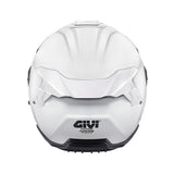 GIVI X29 Fiber Urbana Calle Para Moto Casco Jet Blanco Brillante Pieno