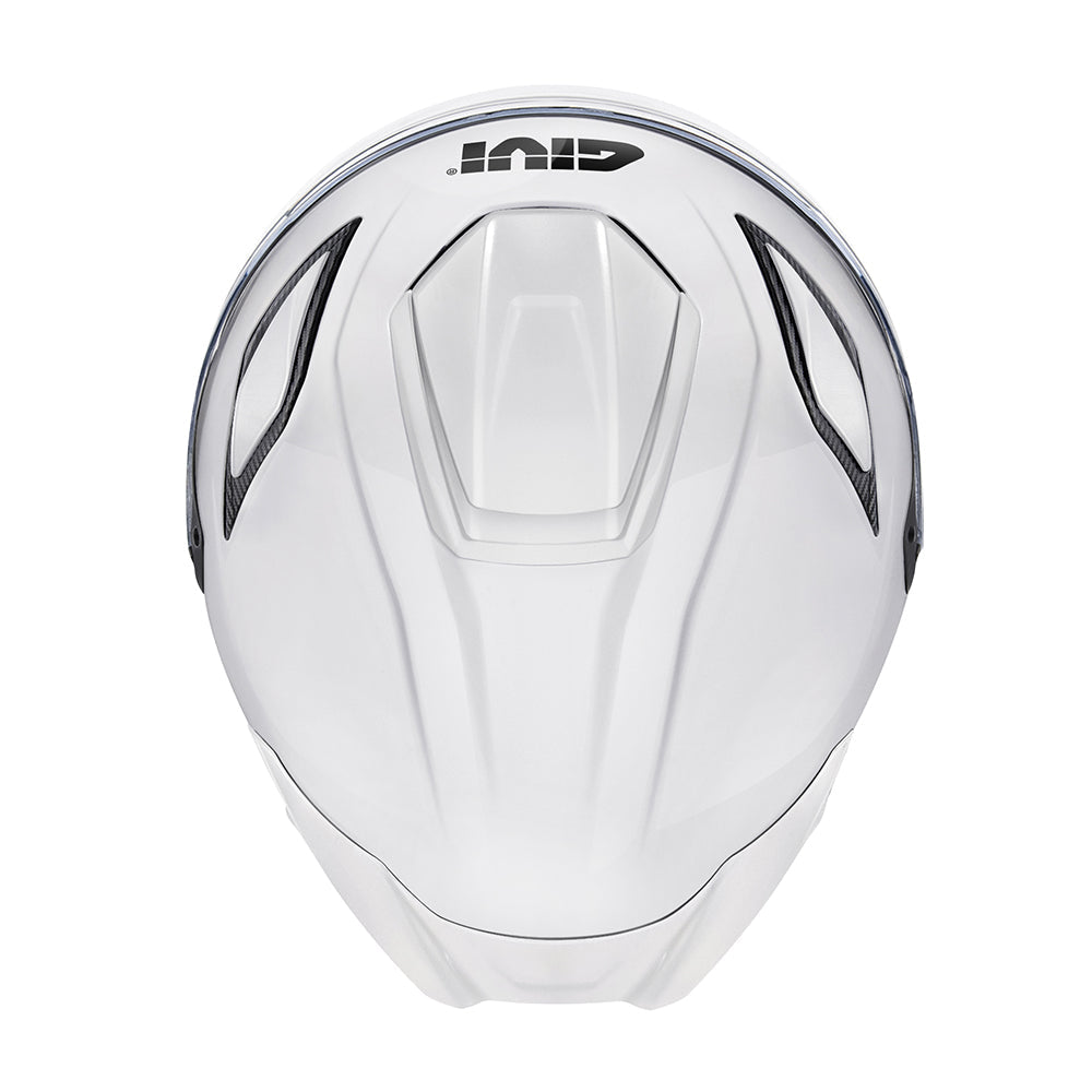 GIVI X29 Fiber Urbana Calle Para Moto Casco Jet Blanco Brillante Pieno – 4 – Maximomoto PT