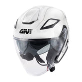 GIVI X29 Fiber Urbana Calle Para Moto Casco Jet Blanco Brillante Pieno – Maximomoto PT