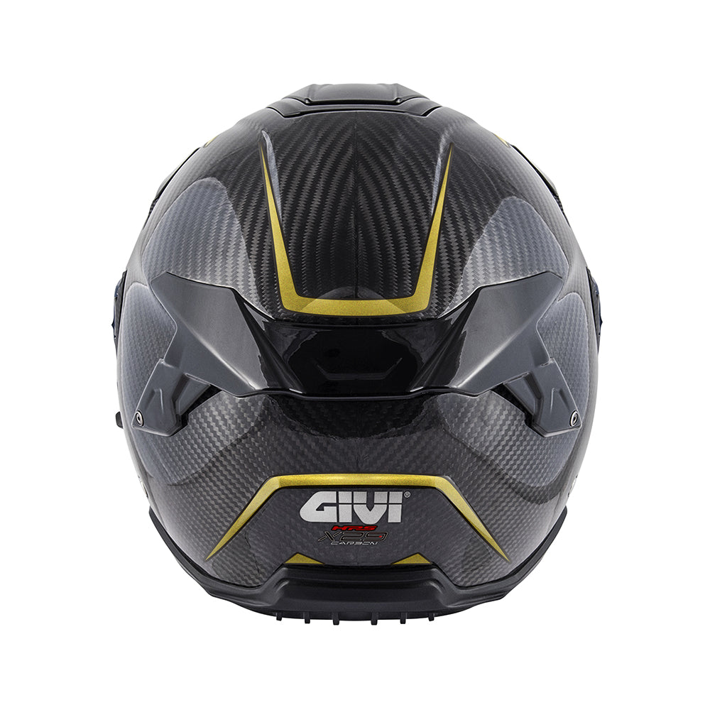 GIVI X29 Casco Jet Para Scooter De Carbono BR Dorado – 3 – Maximomoto PT