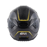 GIVI X29 Casco Jet Para Scooter De Carbono BR Dorado