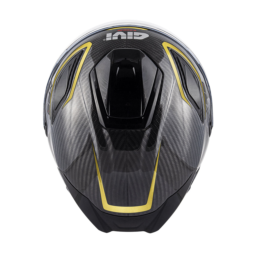 GIVI X29 Casco Jet Para Scooter De Carbono BR Dorado – 4 – Maximomoto PT