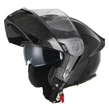 Givi X50 Flip Up Solid Carbon de motocicleta Casco modular