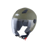 KAPPA KV28 JATO FORA ESTRADA moto Capacete básico verde tropa – Maximomoto PT