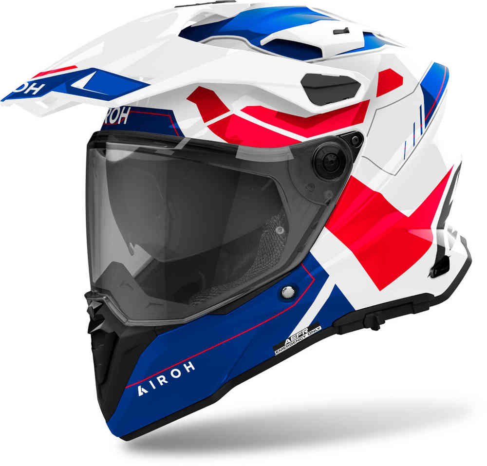 AIROH COMMANDER 2 REVEAL AZUL ROJO GLOSS E06 – 1 – Maximomoto PT